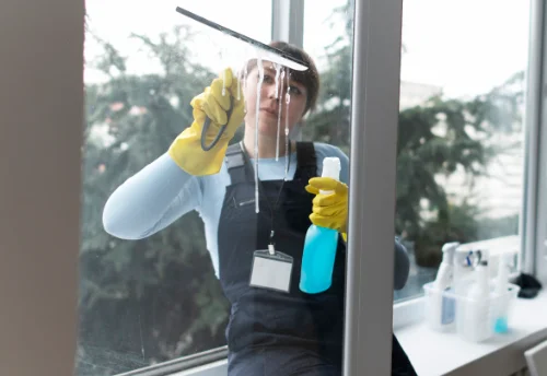 Nettoyage de vitres intérieures et extérieures à Faye-sur-Ardin